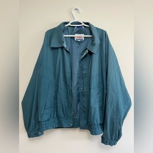MARK’S WORK WEAR HOUSE teal windbreaker